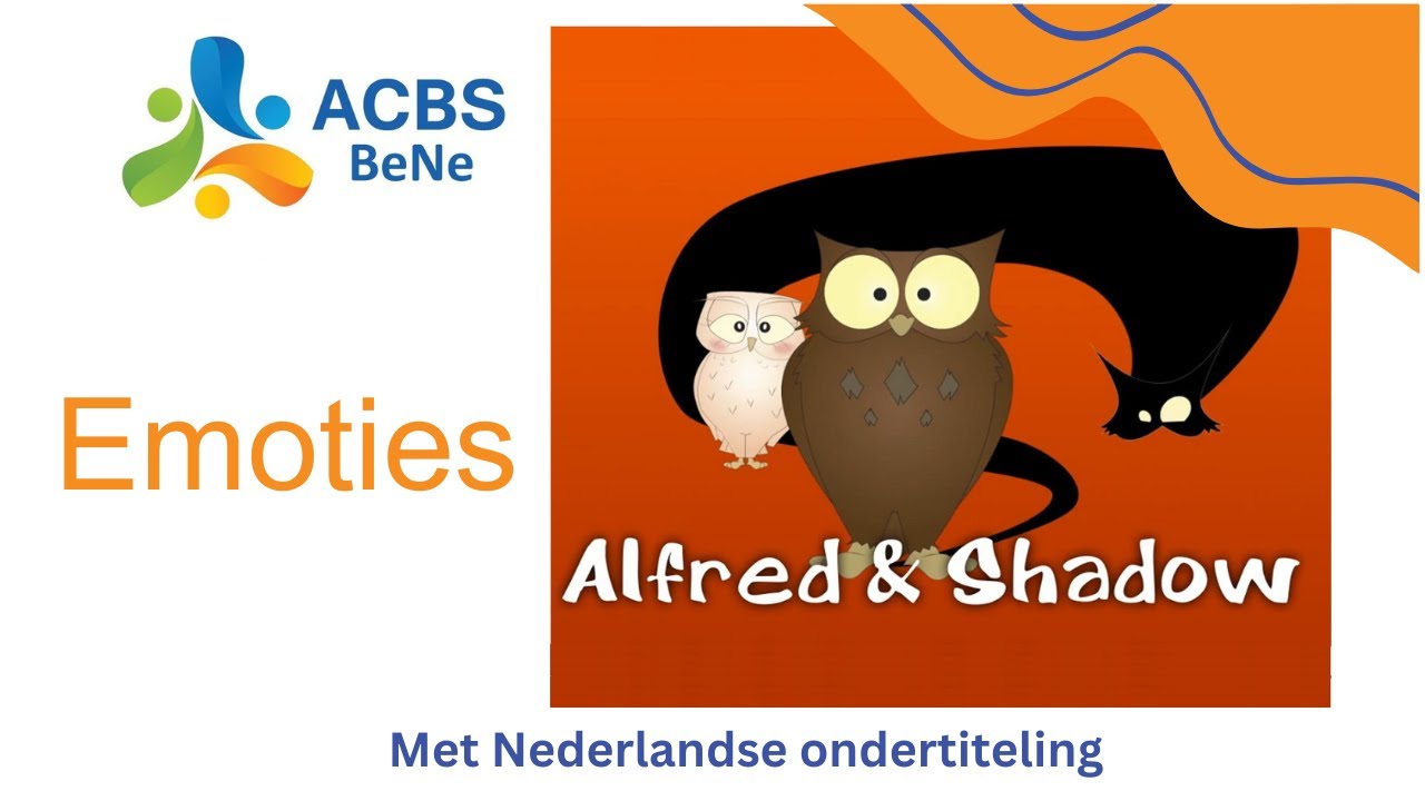 Alfred & Shadow   A short story about emotions ACBS BeNeYT