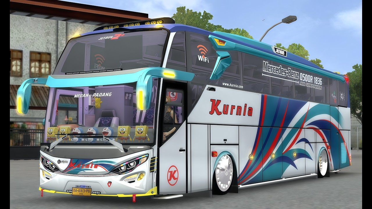 ‎Mabar live Busid Berby Racink Style😎 Aksi Driver Overtake Santuy #busidsimulatorindonesia