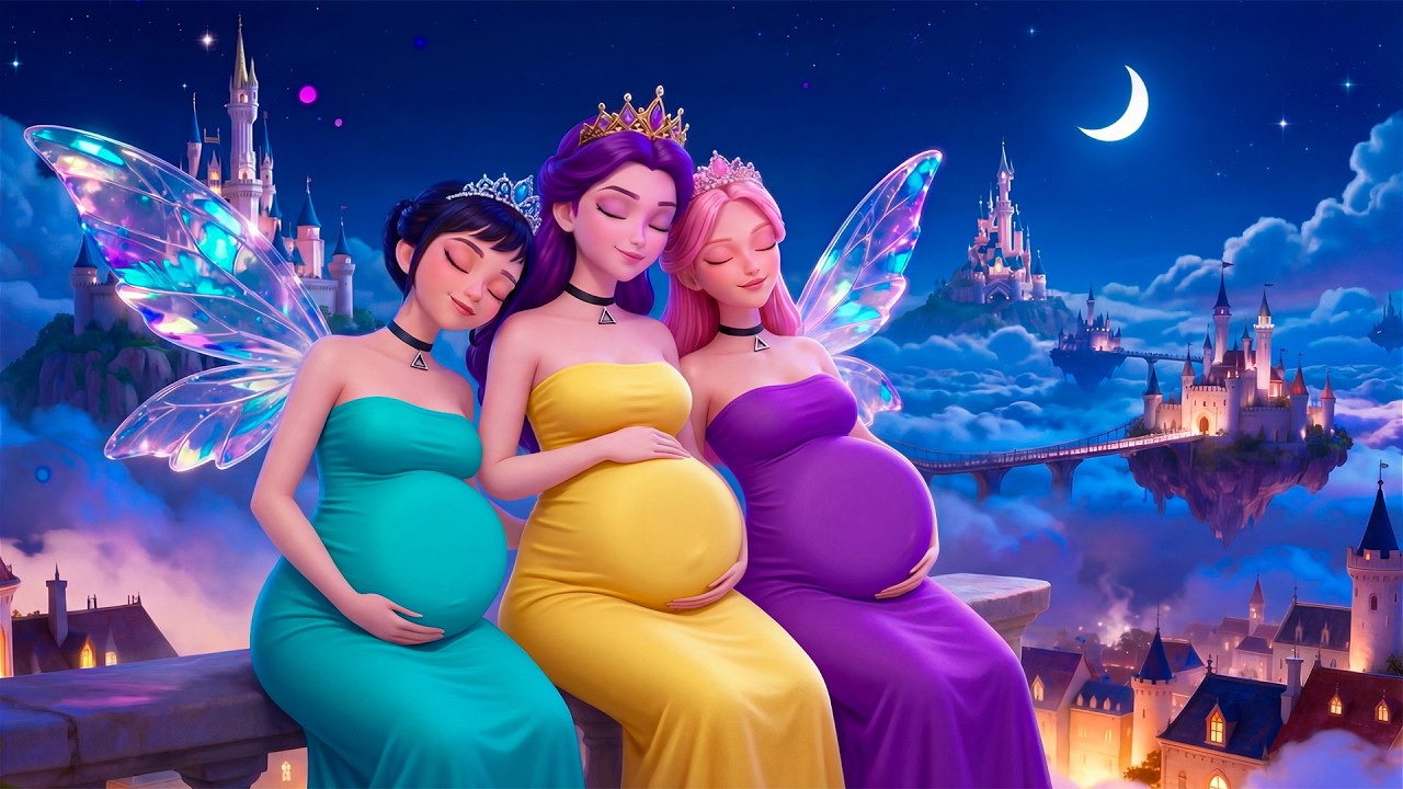 Fall Asleep Instantly in few Minutes with Rumi, Mira & Zoey🌙Peaceful Sleep Music - Pregnant Huntrix