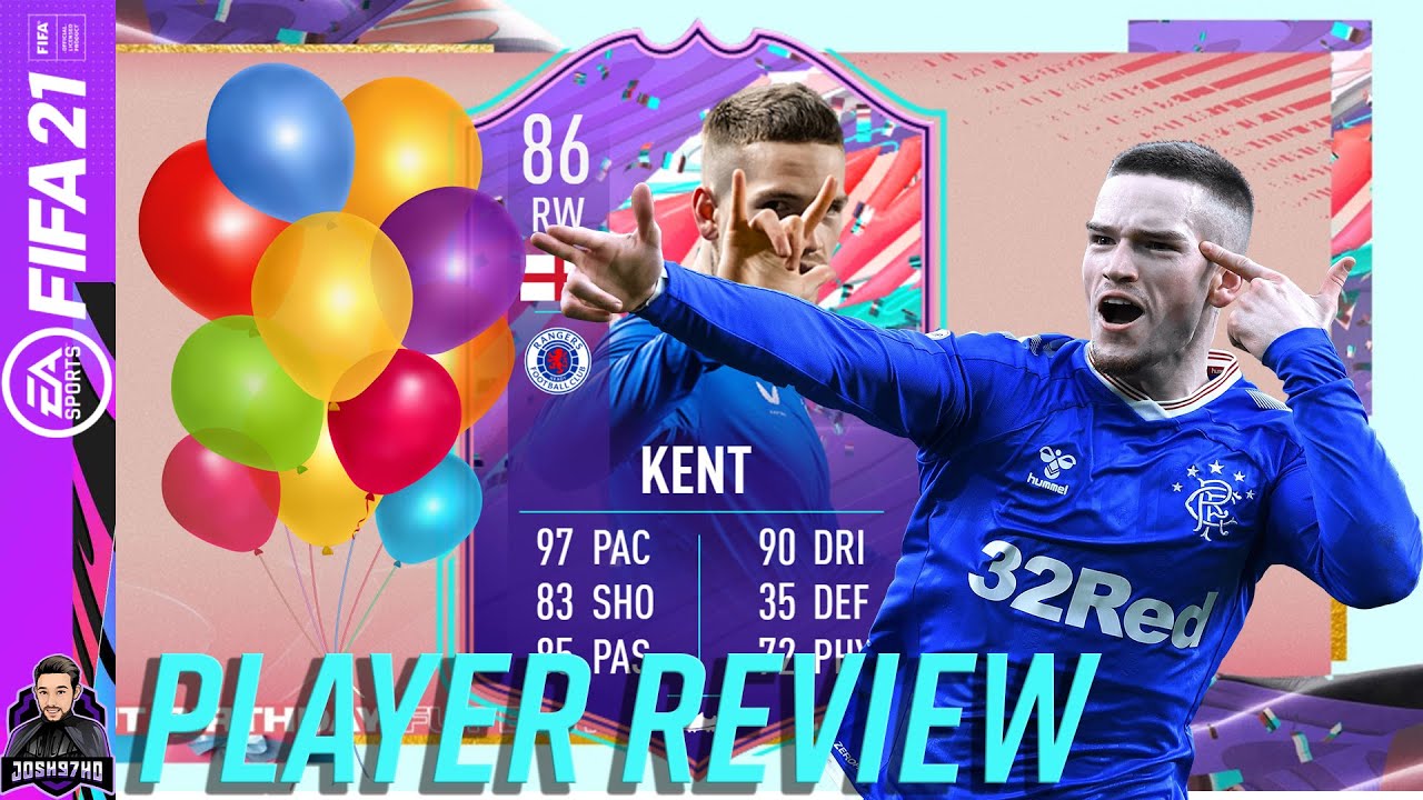 THE MOST OVERPOWERED CARD IN FIFA? 86 FUT BIRTHDAY RYAN KENT PLAYER REVIEW! FIFA 21 ULTIMATE TEAM