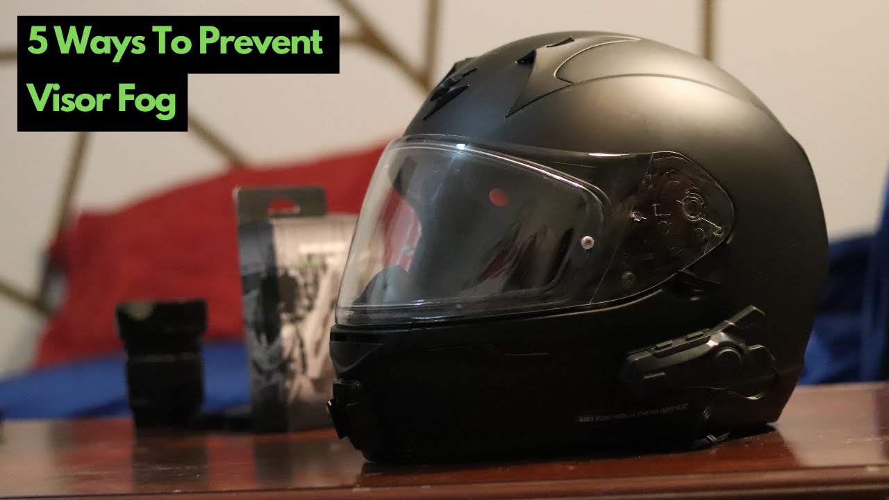 5 Ways To Prevent Your Visor From Fogging Up | New Rider Tips
