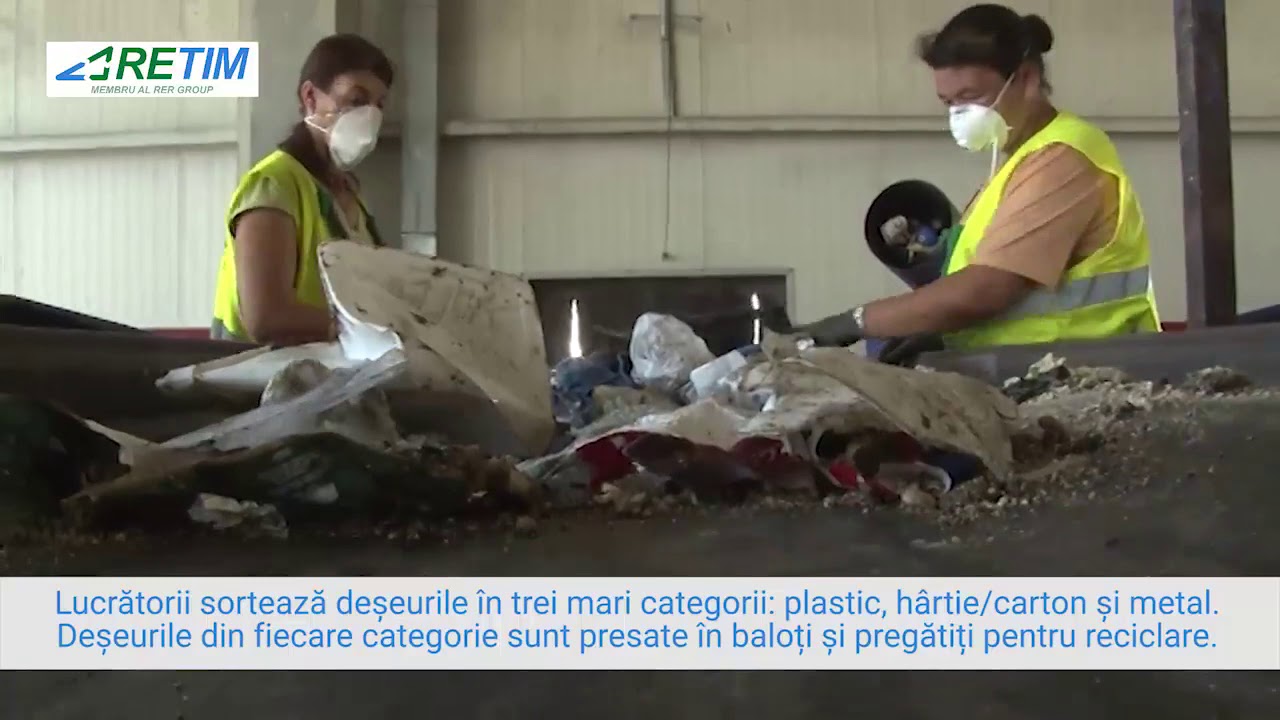 Cum se deruleaza procesul de sortare a deseurilor reciclabile