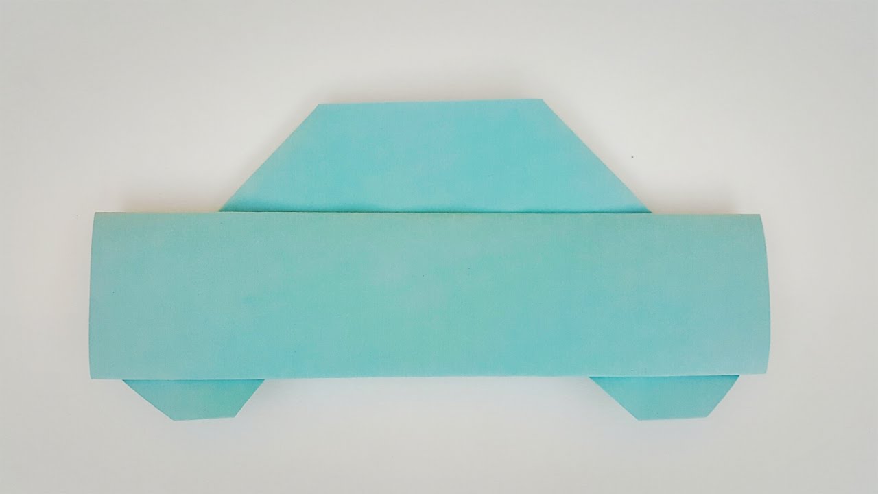 Origami car easy for kids