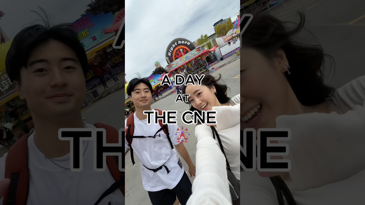 Мой ГОРЯЧИЙ взгляд на парки развлечений 🎠 #CNE#toronto#vlog#amusementpark