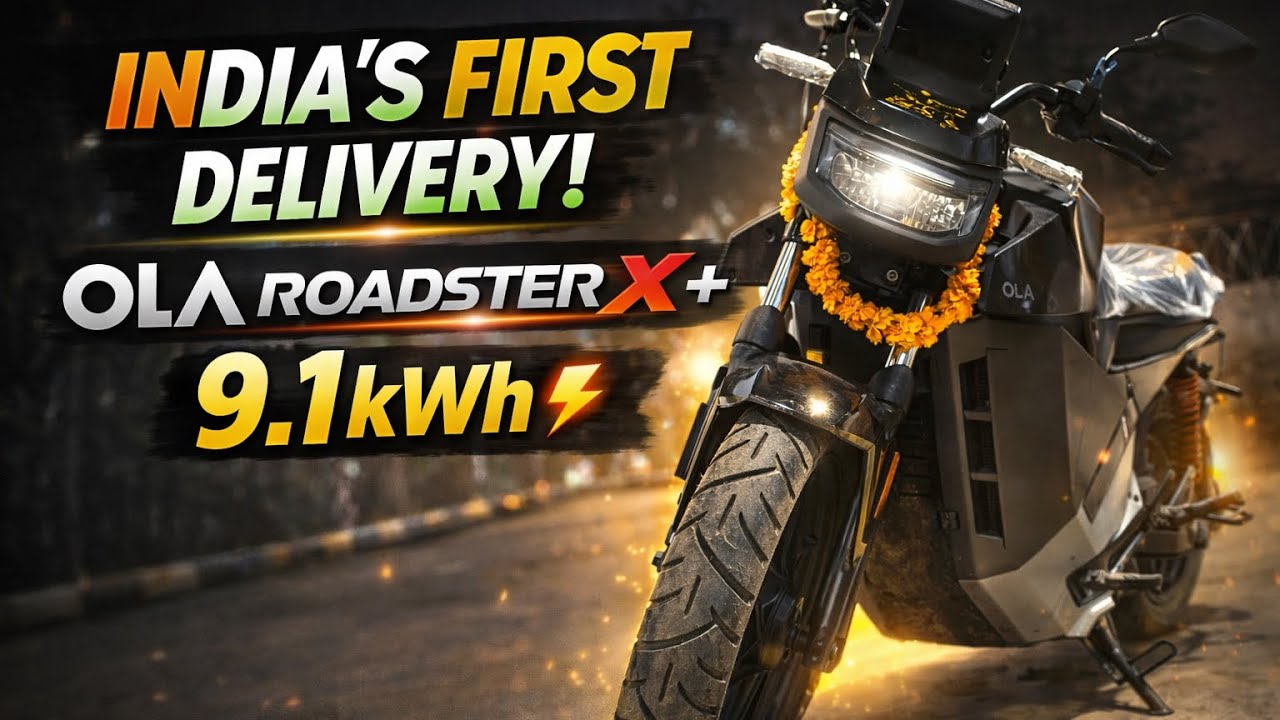 India’s FIRST OLA Roadster X+ 9.1 kWh Delivery! ⚡ Honest Review After Riding It | Real Experience
