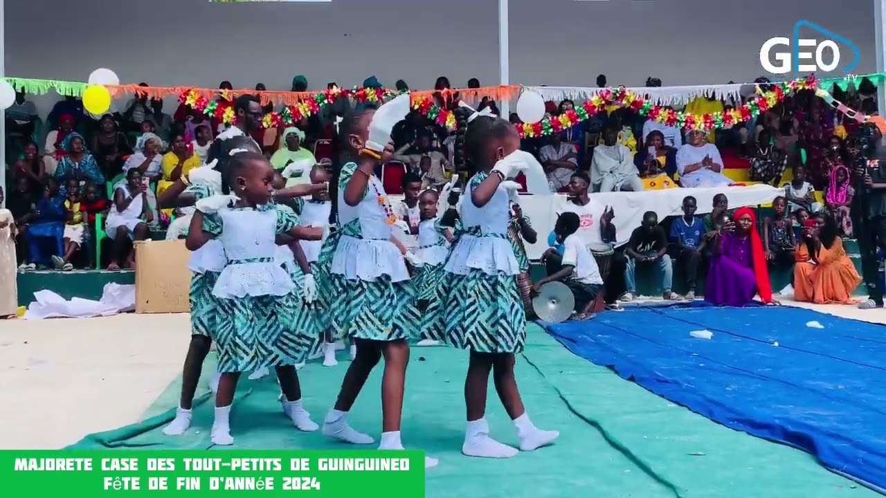 Prestation Majorette des enfants de la case des tout-petits de Guinguineo du jamais vu…Regarder….