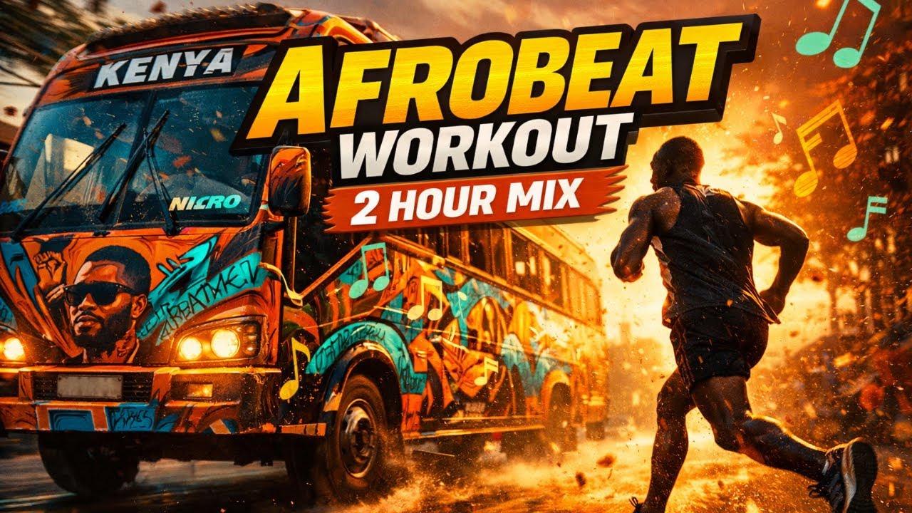 LOFI AFROBEAT for WORKOUT 🚌 Matatu Street Vibes, African Music, Relaxation, Chill | 2 Hours Mix🔥