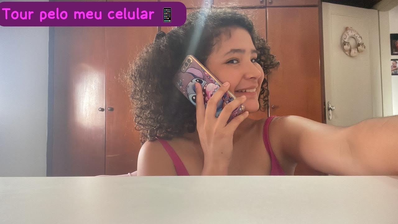 Tour pelo meu celular 📱 *é organizado?*