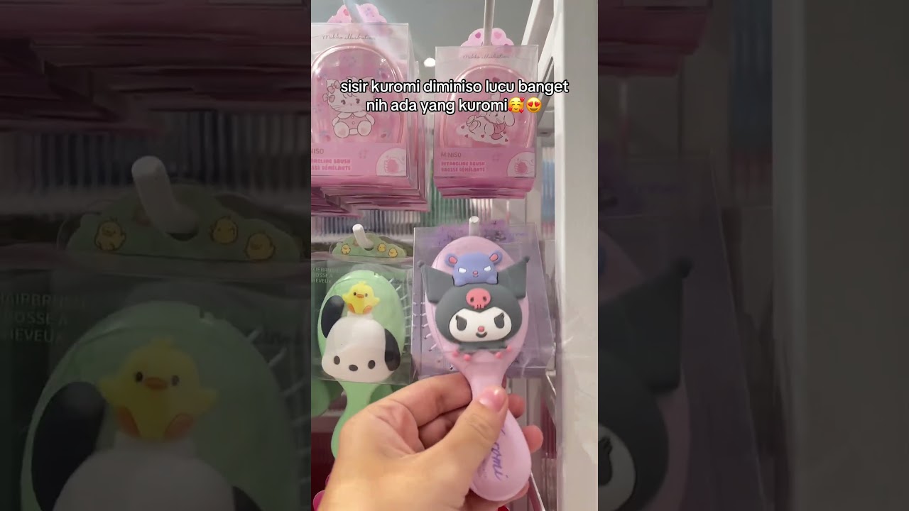 miniso lagi paydaysale🥰 #minisoidgoodthing #sisir #kuromi #minisorewards #minisomemberid