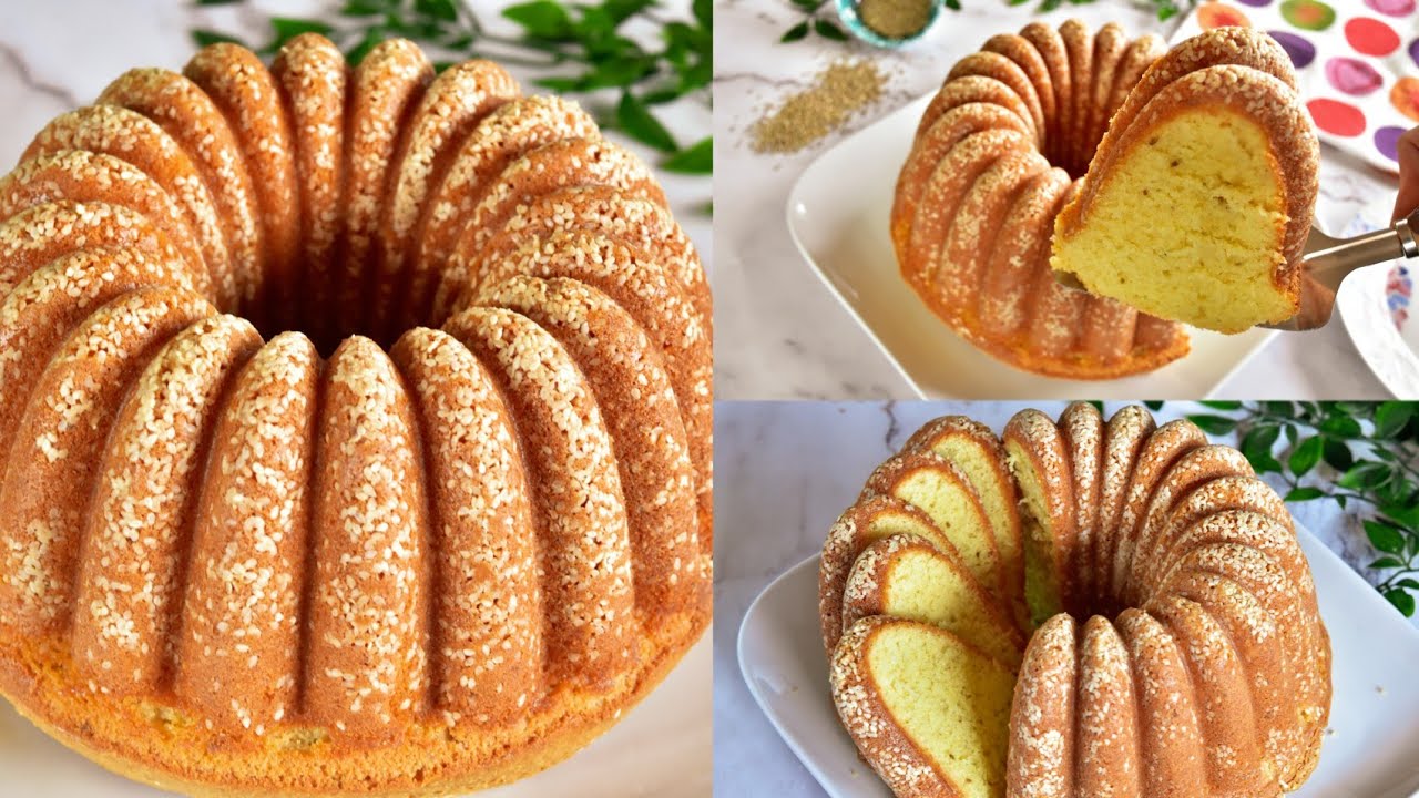 كيكة اليانسون الشتويه بطعم اسفنجي جدا شهي The most delicious Anise cake