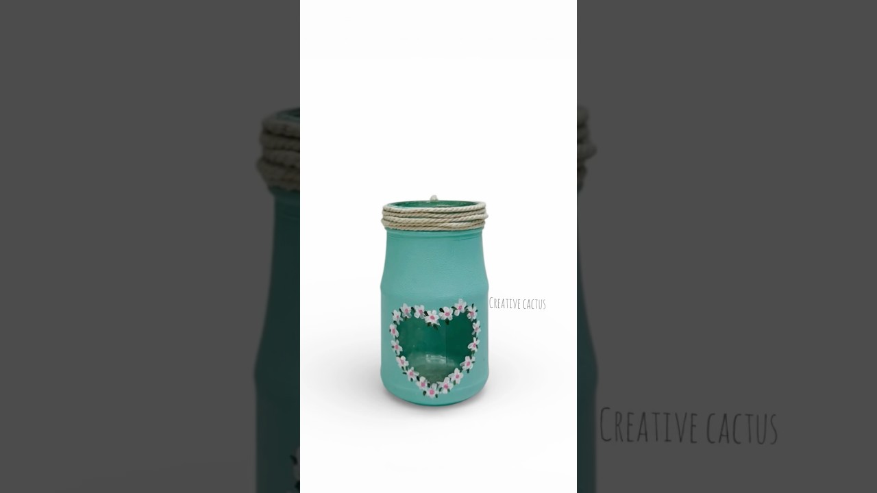 Glass bottle art 