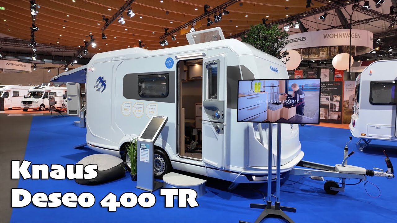 👉 O rulota mică, multifuncțională | Knaus Deseo 400 TR