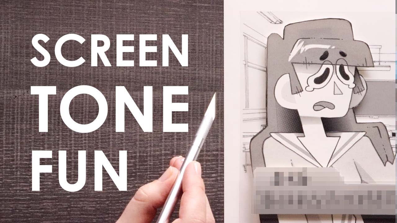 SCREEN TONE -  Creating A Fake Dating Sim Screen