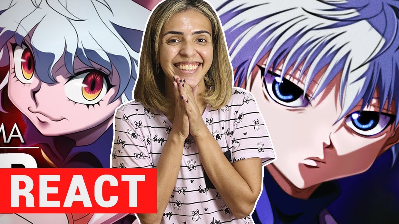 REACT 2 EM 1: Rap da Neferpitou & Rap do Killua (Hunter x Hunter) do Enygma | Thayana Reacts