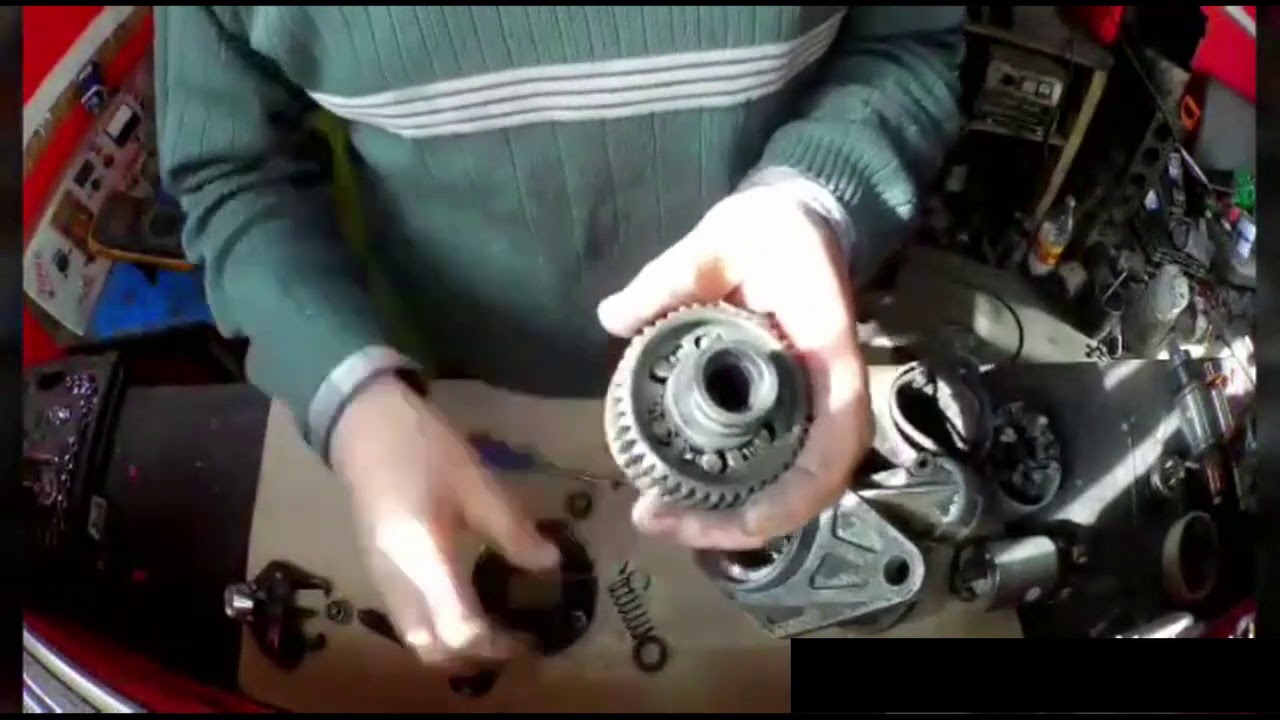 Cuando Y Como reparar un Bendix de Arranque