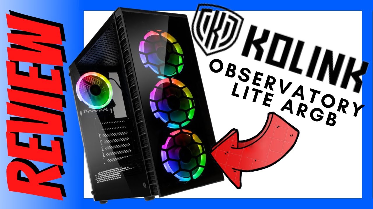 Kolink Observatory Lite PC Case Review - Budget Gaming PC Case