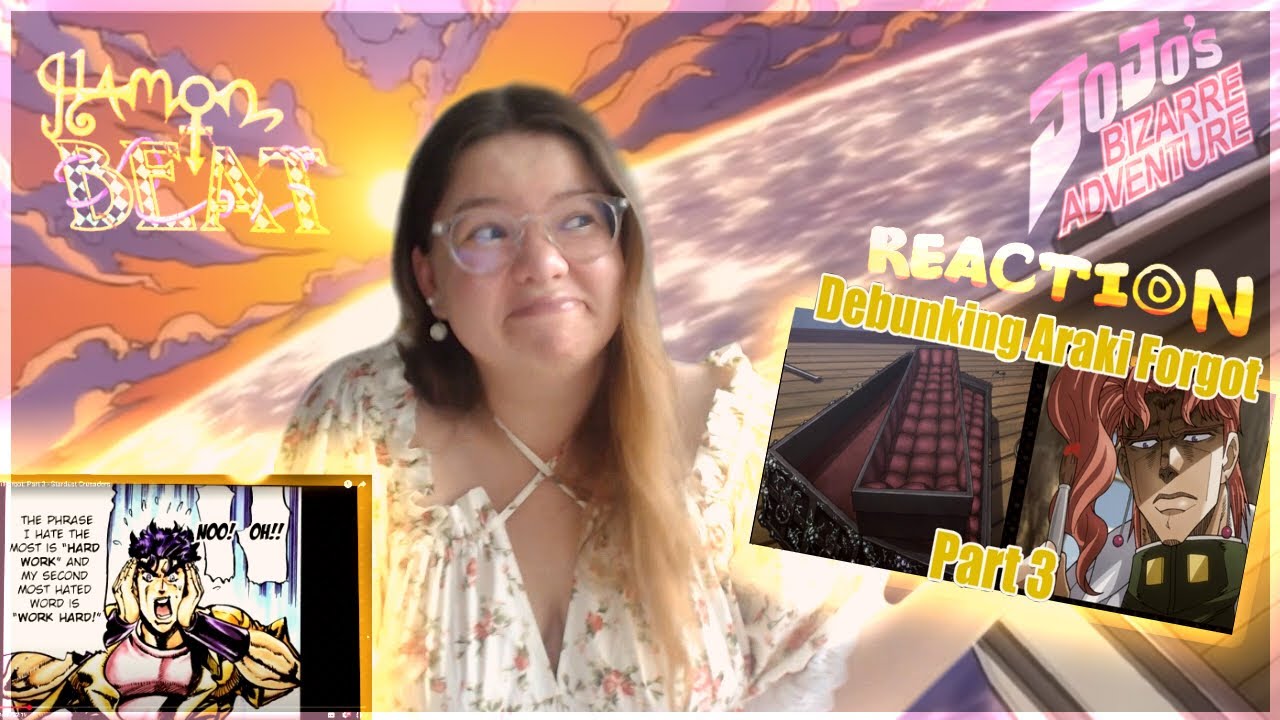 Are there plotholes in Stardust Crusaders? | Reaction to Hamon Beat
