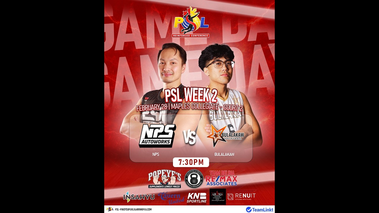 PSL 2026 REINFORCED CONFERENCE | NPS AUTOWORKS VS BULALAKAW - FEBRUARY 28, 2026