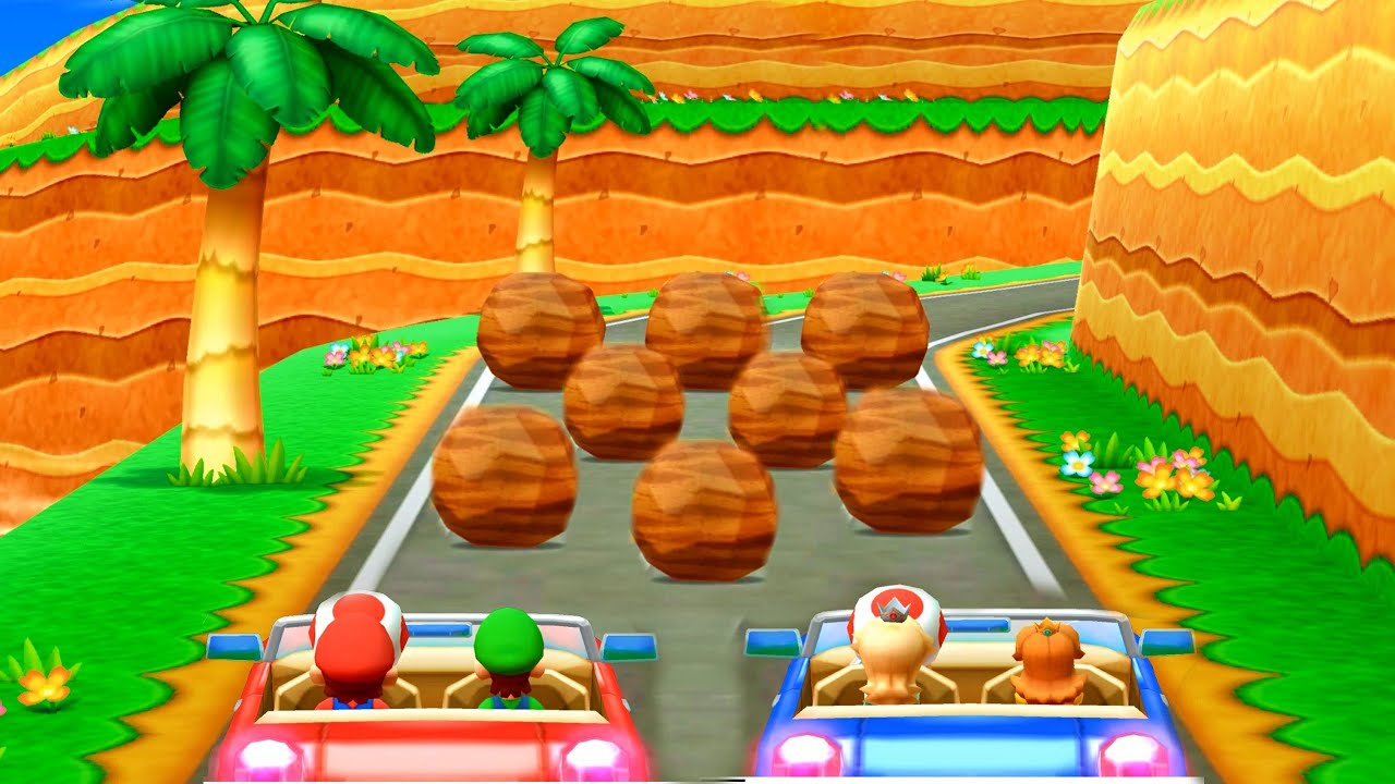 Mario Party The Top 100 - Minigame Island - Play Again to Collect Stars| Cartoons Mee