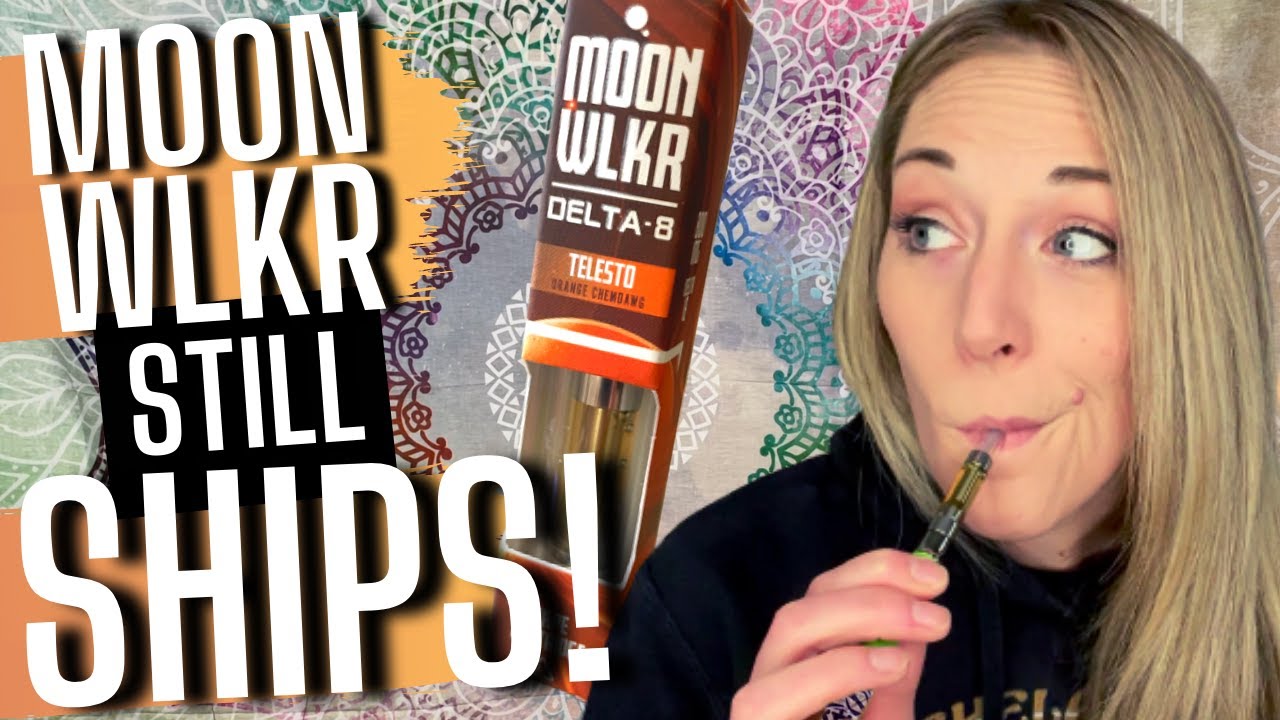 MoonWLKR to the RESCUE! | Delta 8 Orange Chemdog Cart Review