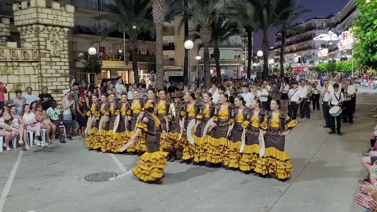 Moros y Cristianos Xabia Javea 2025 Fila Bandoleres