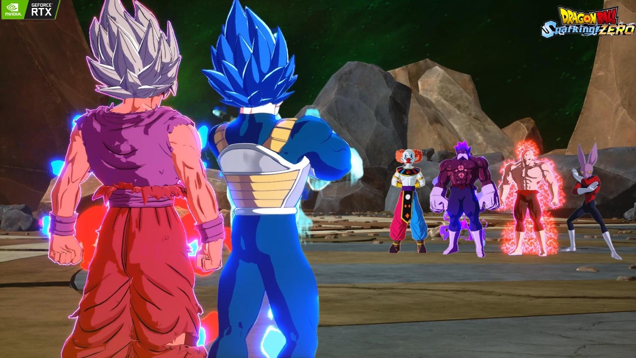 Goku Blue 10x Kaioken & Vegeta Evolved VS Universe 11 ! Dragon Ball Sparking Zero