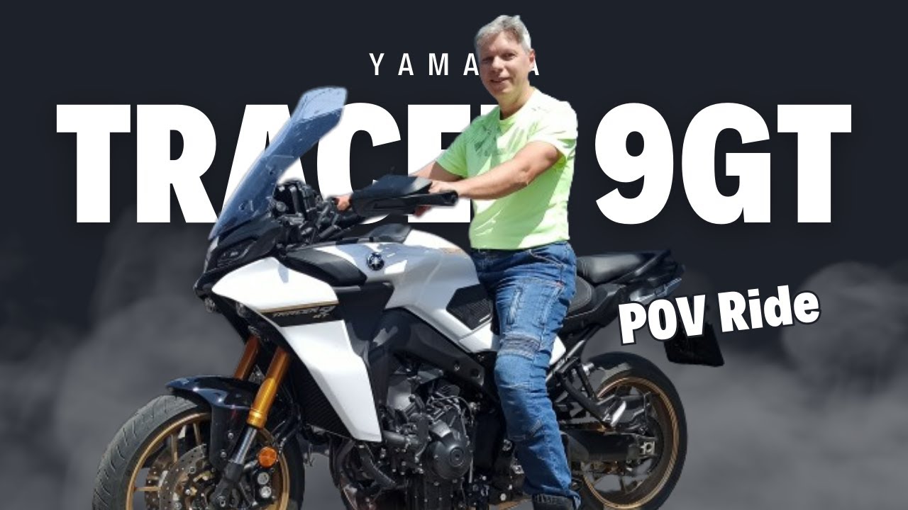 2023 Yamaha Tracer 9 GT | POV Ride | Raw Sound (Overtaking, Curvy Roads,  Acceleration to 200km/h)