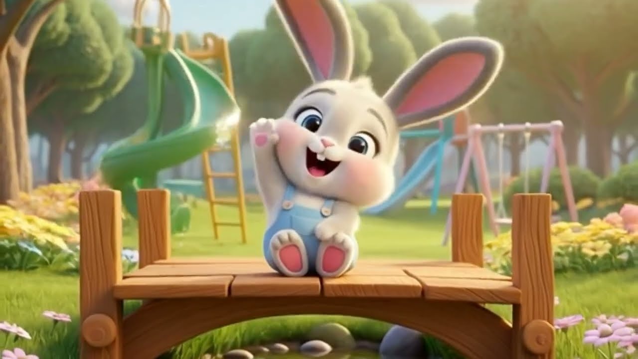 Be Brave Today Like Little Bunny! Courage Song for Kids | Inspirational Kids Music with Moral Lesson