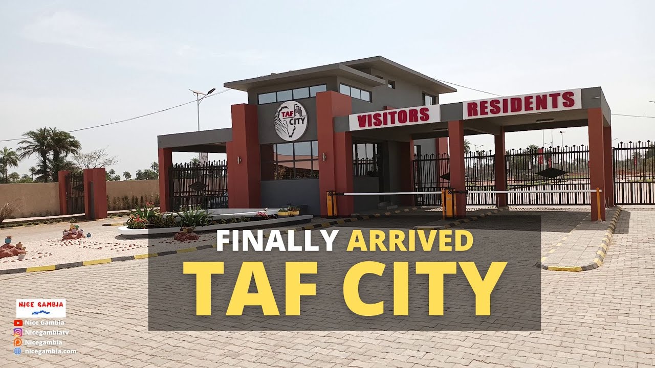 We Finally Arrived at TAF City the first Smart City in The Gambia