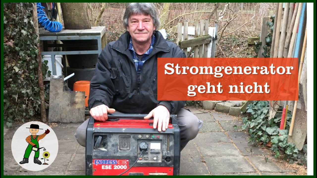 Stromgenerator geht nicht, was tun?
