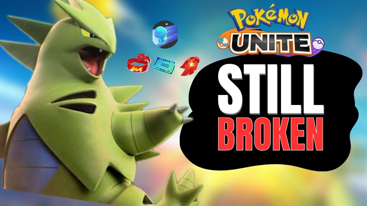 How to Tyranitar in Pokemon Unite | Lane & Jungle Analysis