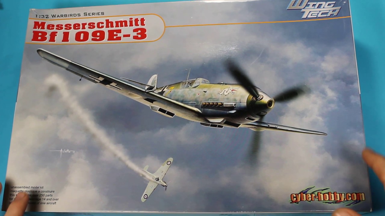 Cyberhobby 1/32 Messerschmitt Bf109 E-3, Review