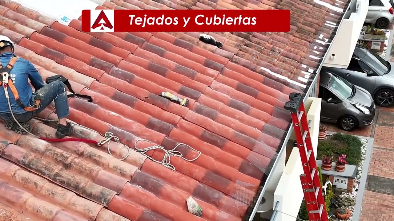 Reparación y cambio de tejas tipo colonial en Bogotá