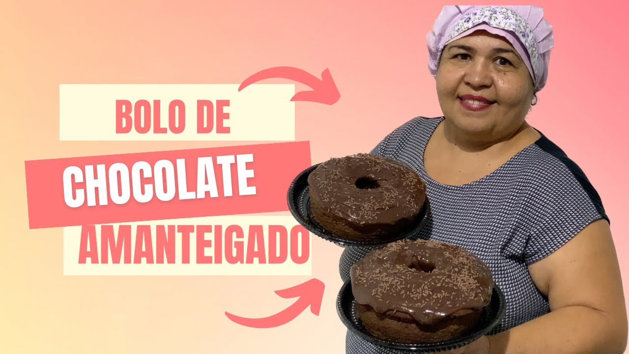 RECEITA BOLO DE CHOCOLATE AMANTEIGADO