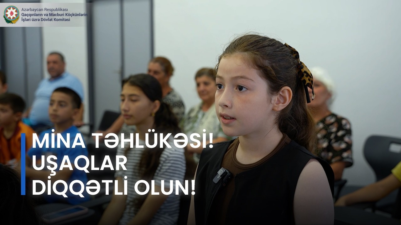 Zabux məktəbində mina təhlükəsinə dair maarifləndirmə tədbiri keçirilib