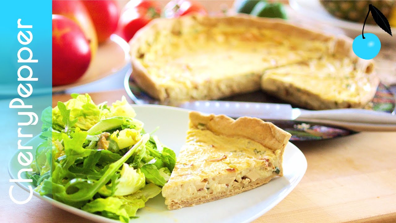 Quiche - recette végétalienne / vegan / végane | Recette vegan de CherryPepper 🍒