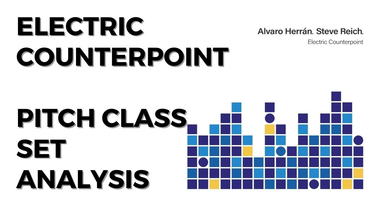 Steve Reich - Electric Counterpoint - Pitch Class Set Analysis
