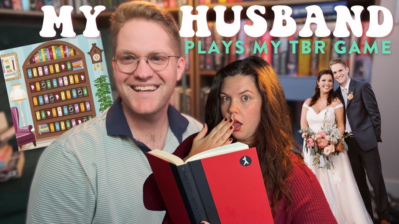 Shrink the Shelf - My husband plays my TBR board game for May! 🌷🌸☀️🌱