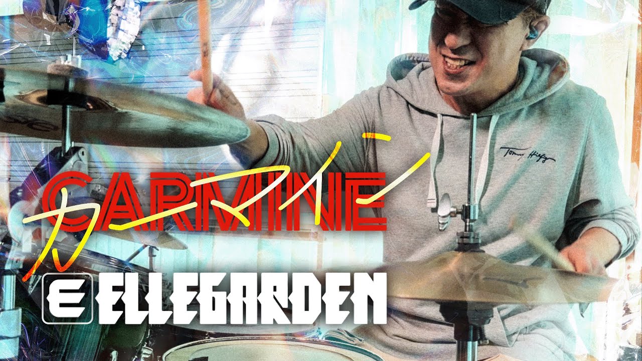 ELLEGARDEN - カーマイン 叩いてみた ONE PIECE OP #エルレ #ELLEGARDEN #ワンピース