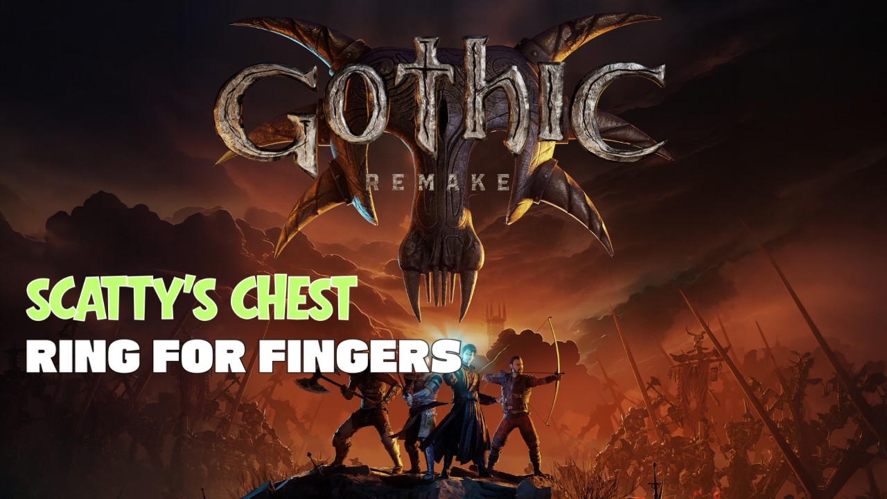 Gothic Remake - How To Open Scatty's Chest for Fingers Quest