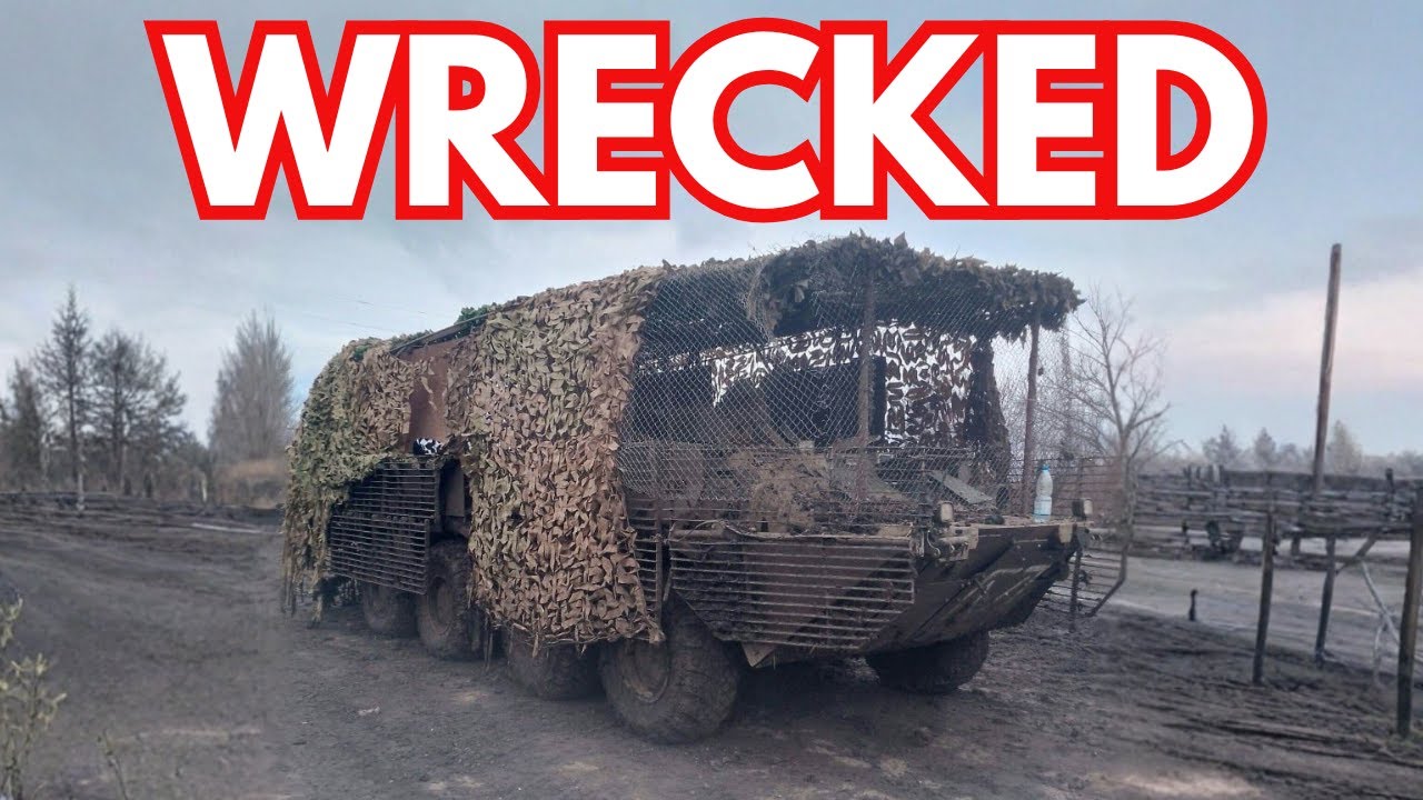 Russian 'Turtle Tanks' Destroyed By Dozens of Drones
