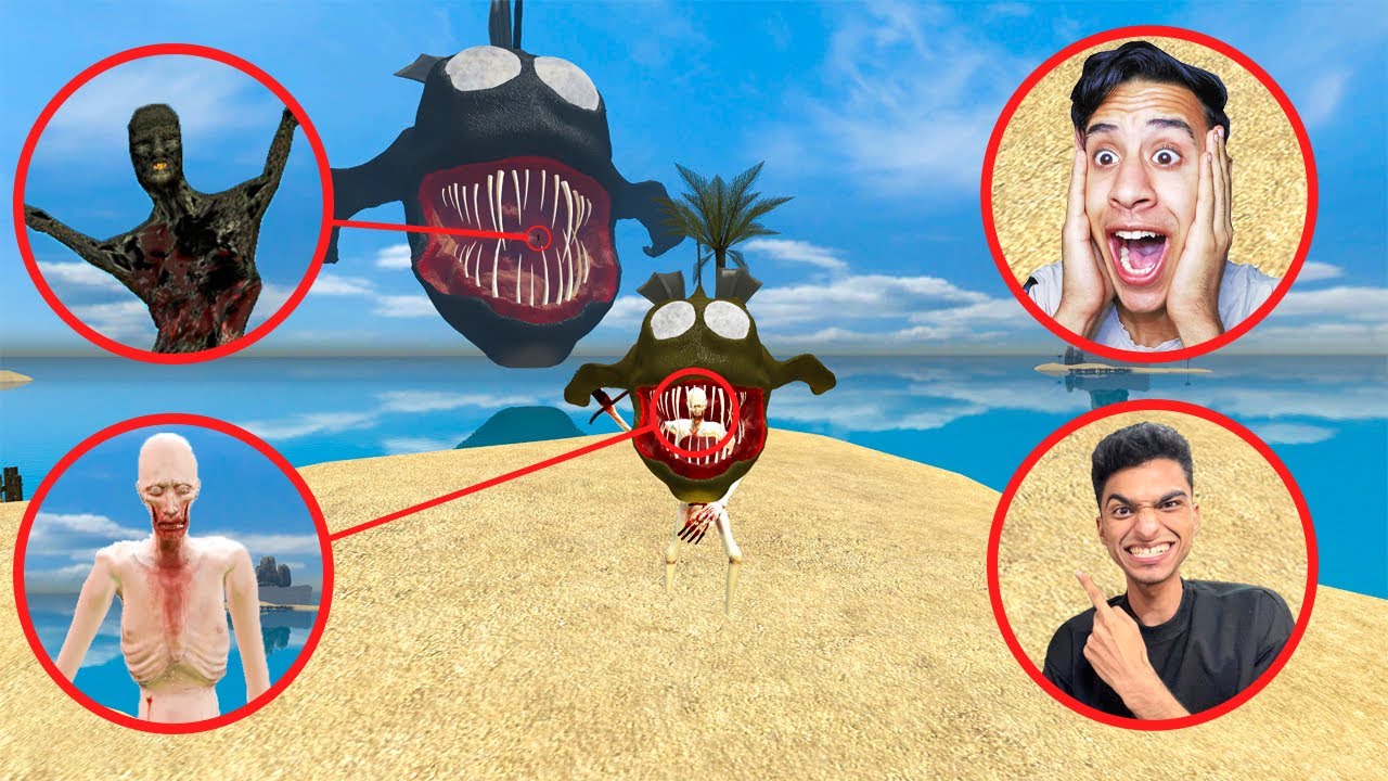 عبده ماندو فتح مزرعه اسماك هوا والمحمص ولكن الاسماك طلعت فضائيه وهجمت علي البشريه😳 | Garry's Mod
