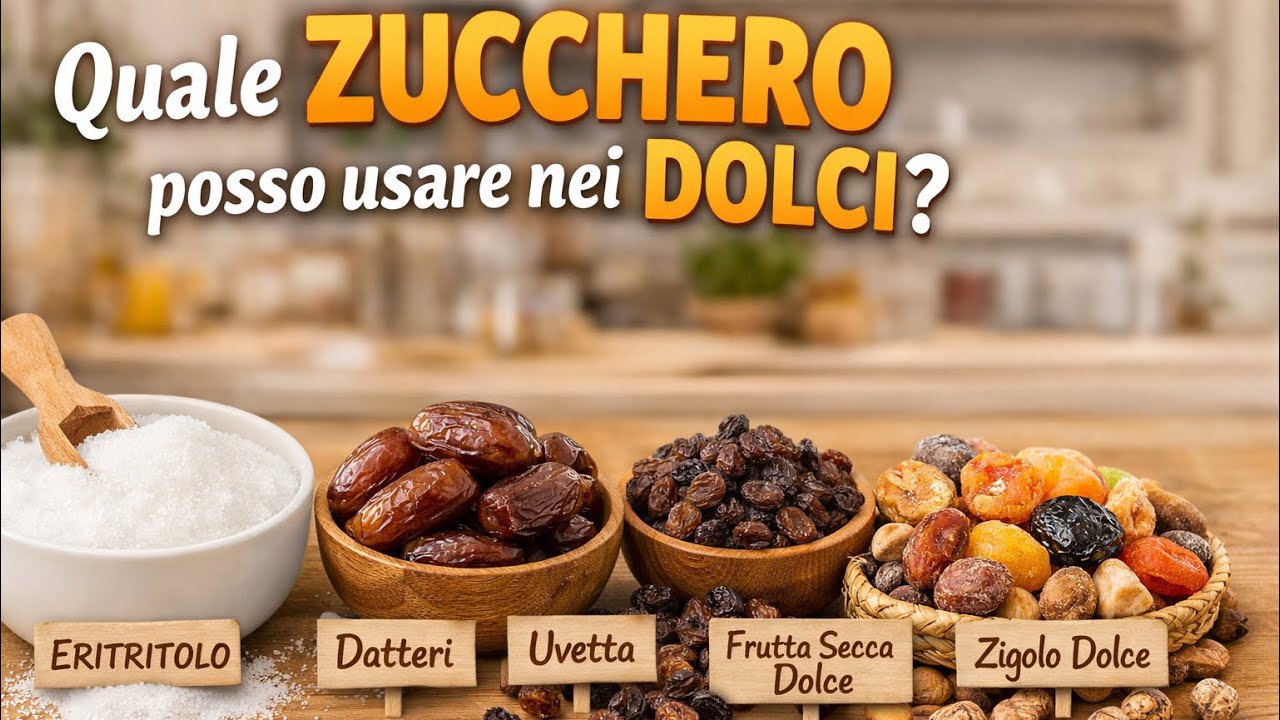 3️⃣ I Migliori Dolcificanti per Dolci Fit: Eritritolo, Datteri o Altro?