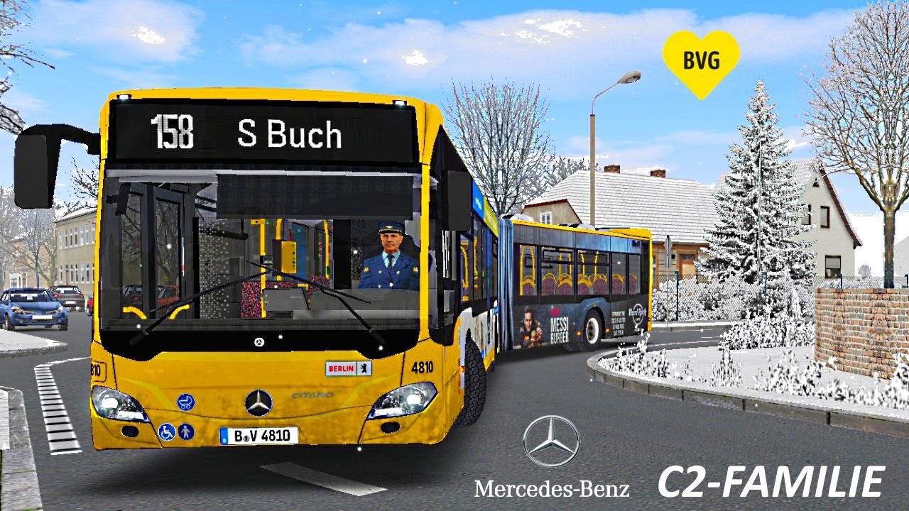 OMSI 2 [60 FPS] - Mercedes-Benz C2 G (BVG) Linie 158 - Let's Play Omsi 2 [#747]