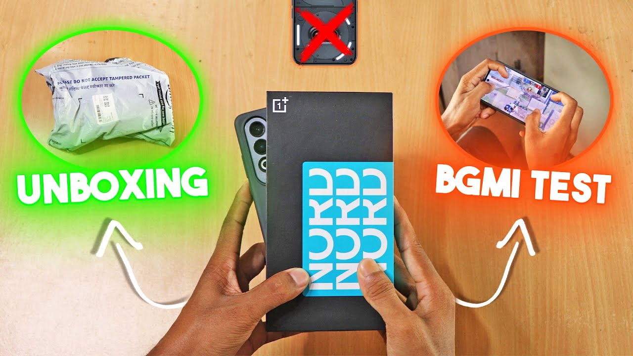 OnePlus Nord CE4 5G (Dark Chrome) - Unboxing & BGMI Test !
