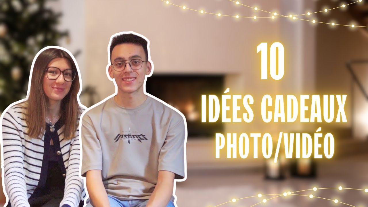 Guide de Noël - Notre top10 des cadeaux photo/vidéo 🎁