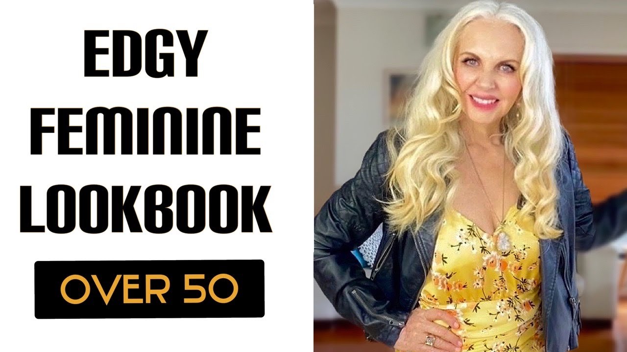 How to Dress Edgy - Tips for over 50 # fashionover50#mature style#personalstyle