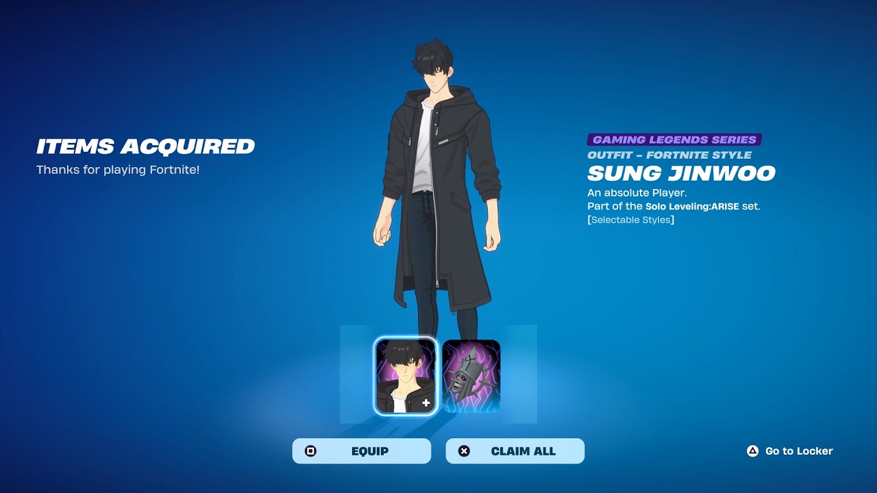 How To Get Sung Jinwoo Skin NOW FREE In Fortnite! (Unlock LEGO Sung Jinwoo)