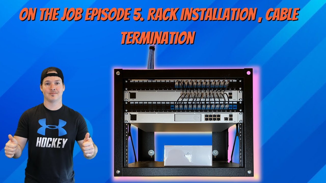 On the Job episode 5, Rack installation, Cable Termination