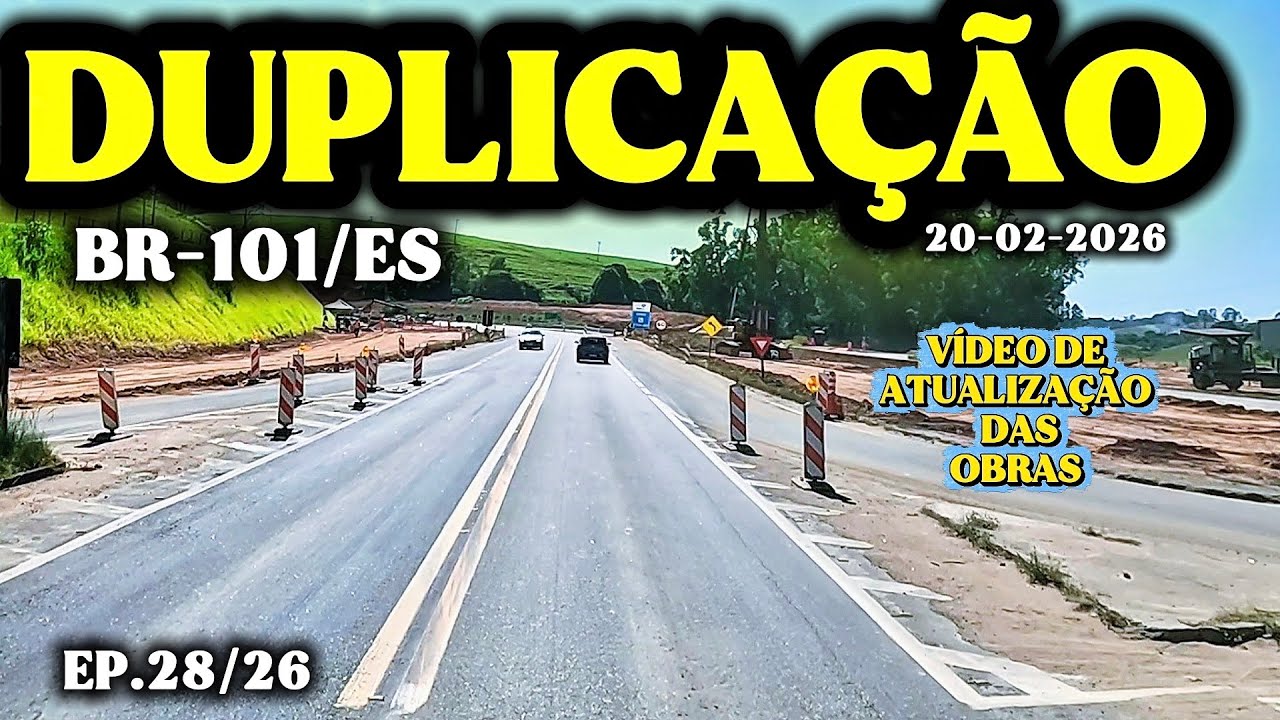 BR-101/ES OBRAS DE DUPLICAÇÃO ENTRE ANCHIETA E ICONHA-ES #br101 #espiritosanto #obras #duplicação 